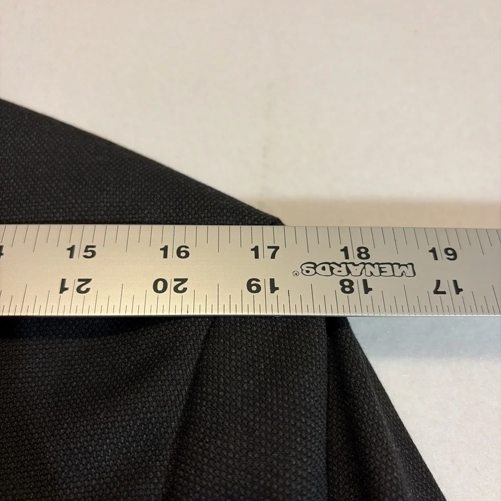 Banana Republic Slim Fit Nailshead Suit Jacket Sport Coat Mens 40S Charcoal Gray